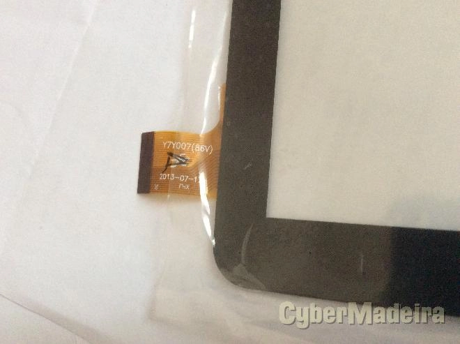 Vidro tátil   touch screen tablet 7  Y7Y007 Outras