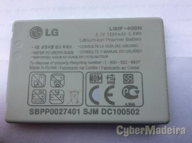 Bateria LGIP-400N  LGIP400N
