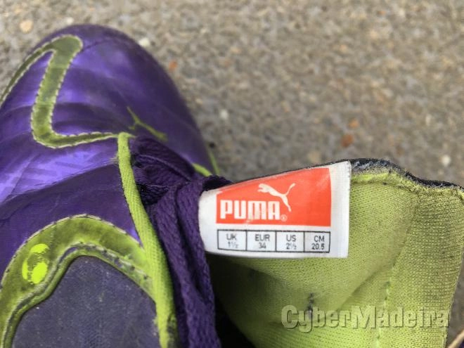 Chuteiras puma 34