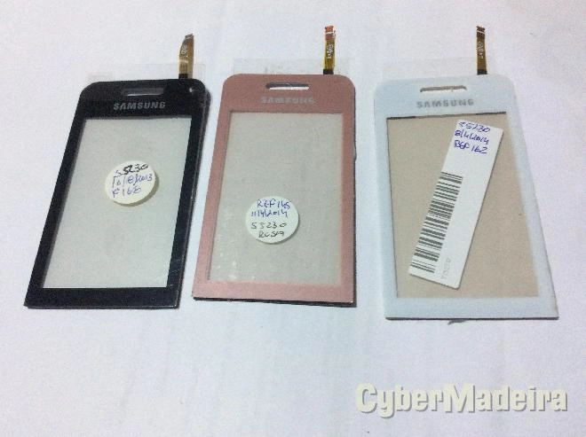 Vidro tatil   touch screen samsung star S5230