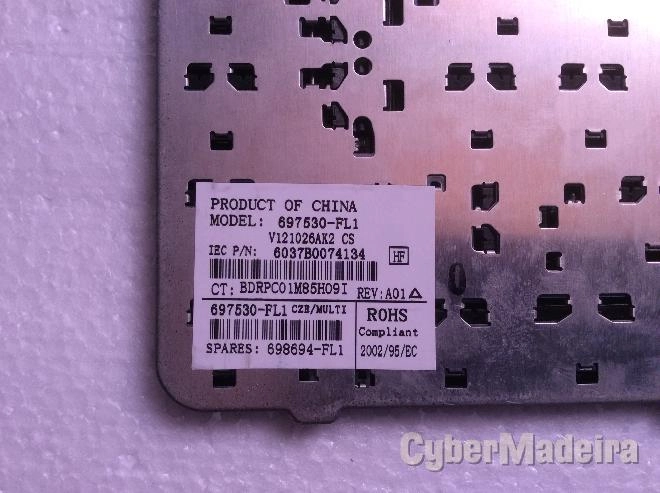 Teclado portatil hp G4-1000 , G6-1000 , G6-1200 , CQ57 , CQ57-100 , CQ57-200 CQ57-300 , CQ57-500 , CQ58 HP