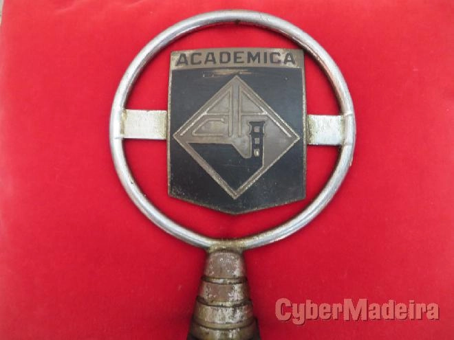 Emblema placa aac académica portugal vintage