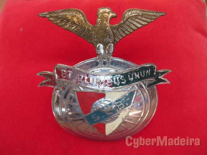 Emblema placa slb benfica portugal 3 vintage