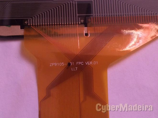 Vidro tátil   touch screen ZP9105-101 fpc VER.01 Outras
