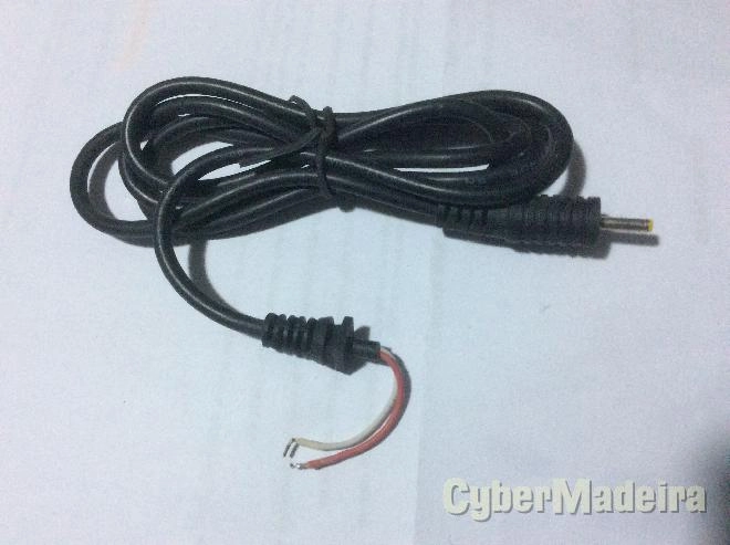 Cabo alimentação carregador computador asus eeepc 2,5 x 0,7MM