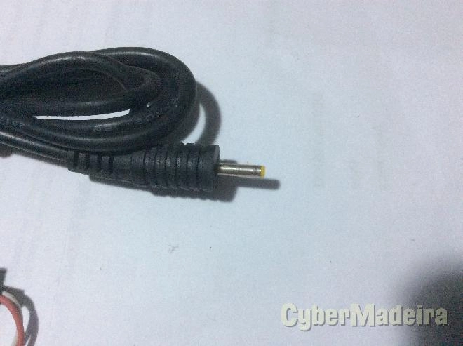 Cabo alimentação carregador computador asus eeepc 2,5 x 0,7MM