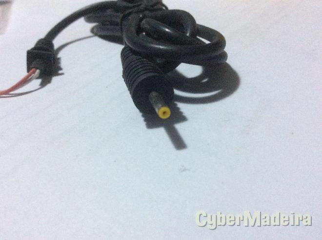 Cabo alimentação carregador computador asus eeepc 2,5 x 0,7MM