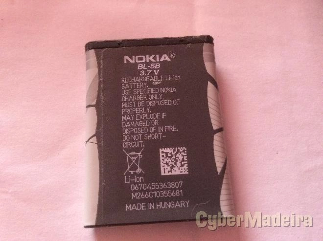 Bateria original nokia BL-5B   BL5B