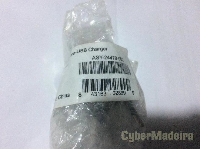 Carregador original blackberry