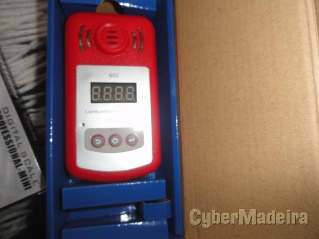 Detector fuga gas novo em caixa