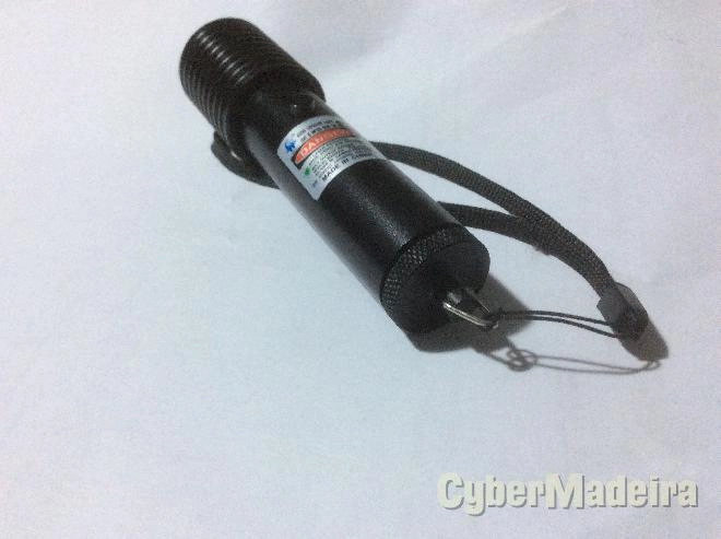 Ponteiro laser verde com bateria recarregável E carregador