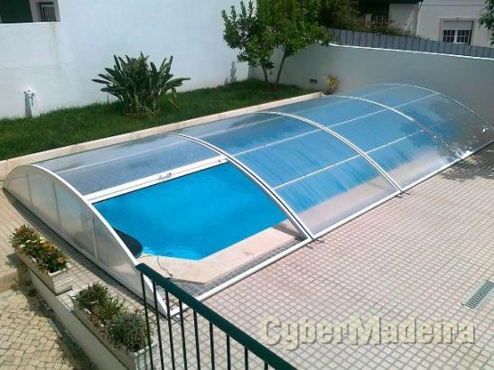Coberturas de piscinas telescopicas