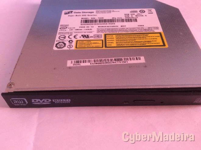Drive dvd rw lg GSA-T40N para computador portatil