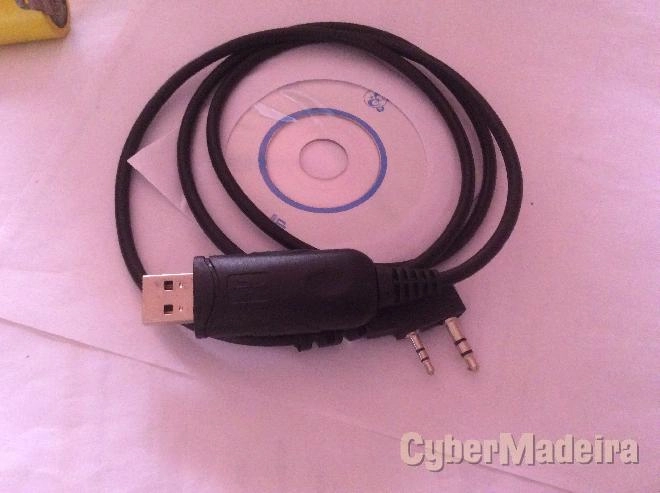 Cabo usb programação radio kenwood , baofeng , etc