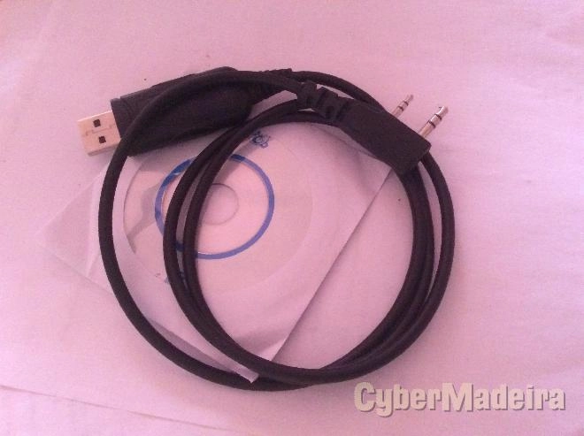 Cabo usb programação radio kenwood , baofeng , etc