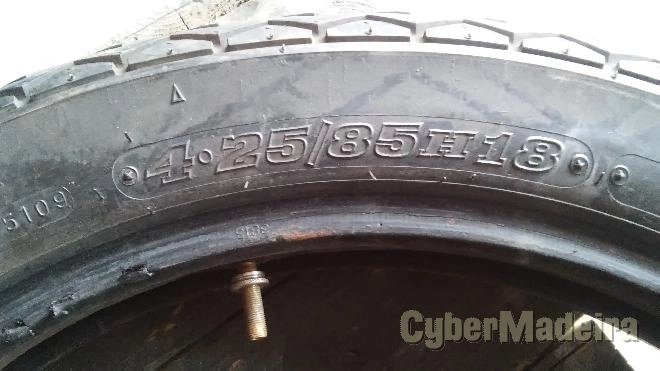 Pneu dunlop podmaster 4.10 H19 usado