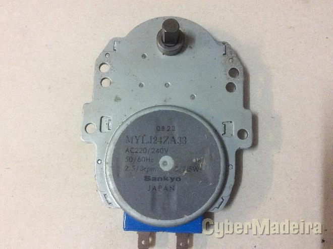 Motor de rotação prato microondas sankyo MYLJ24ZA33