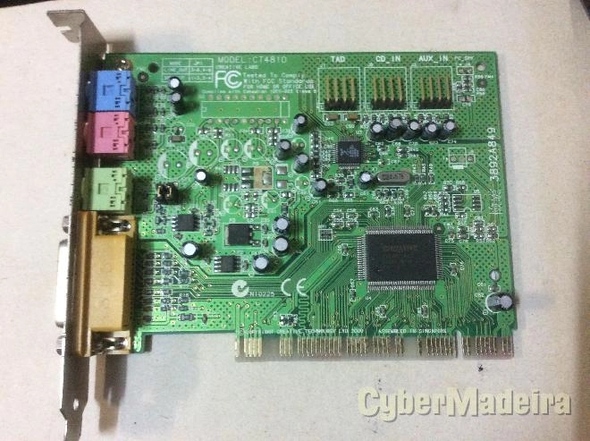 Placa de som creative CT4810