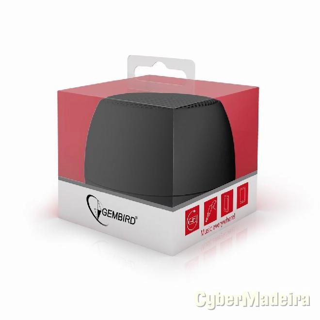 Coluna portátil gembird 2W c bateria 