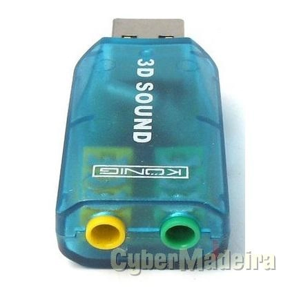 Placa de som 5.1 usb 2.0 ? CMP-SOUNDUSB12 