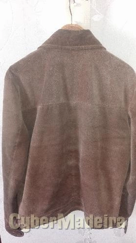 Casaco 100% pele camel