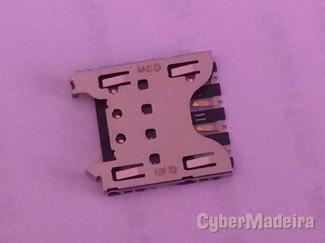 Leitor de cartão SIM telemóvel blackberry Q10 , Z10