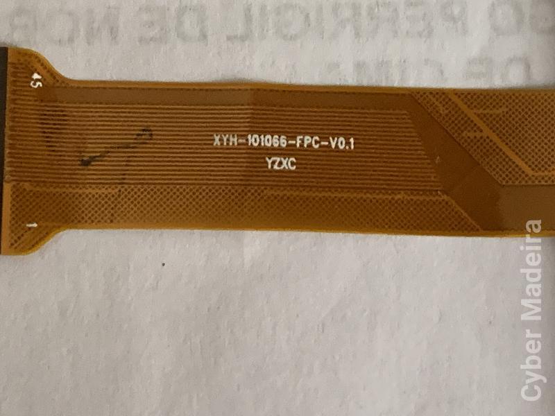 Vidro tatil/ touchscreen XYH-101066-FPC-V0.1 Outras