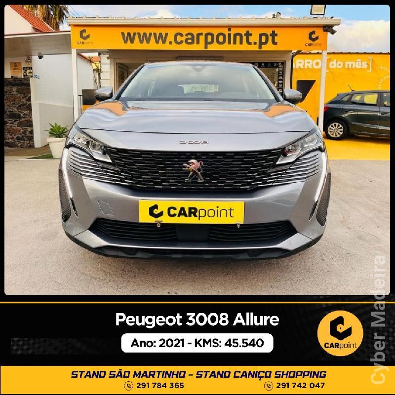 PEUGEOT 3008 Allure : 1.5cc HDi 130cv Gasóleo 