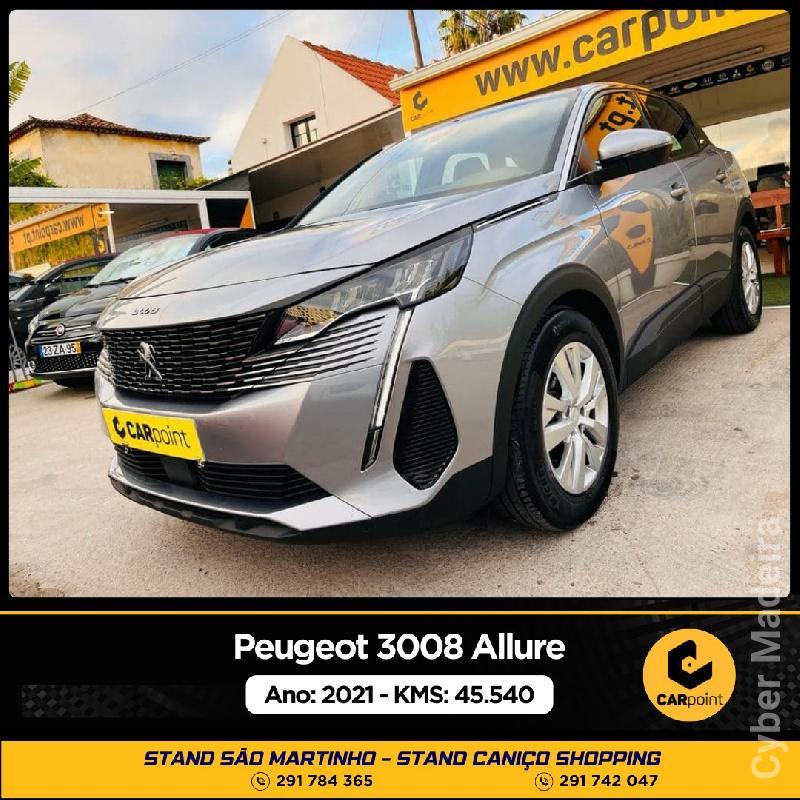 PEUGEOT 3008 Allure : 1.5cc HDi 130cv Gasóleo 