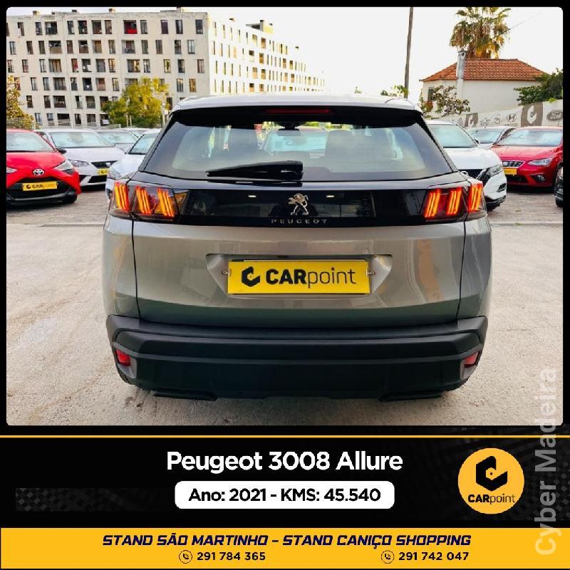 PEUGEOT 3008 Allure : 1.5cc HDi 130cv Gasóleo 