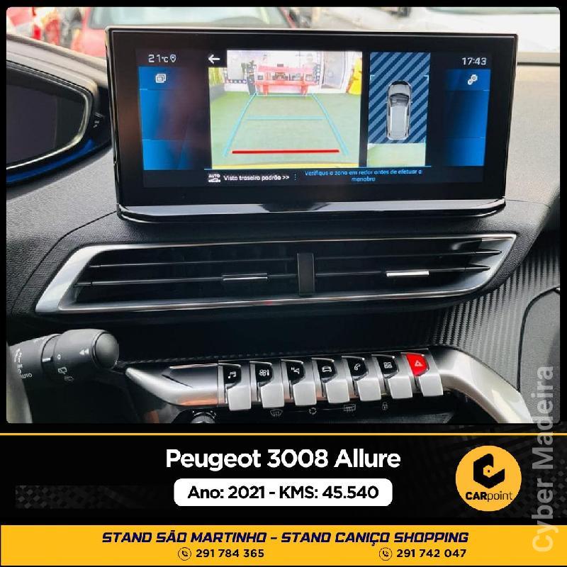 PEUGEOT 3008 Allure : 1.5cc HDi 130cv Gasóleo 