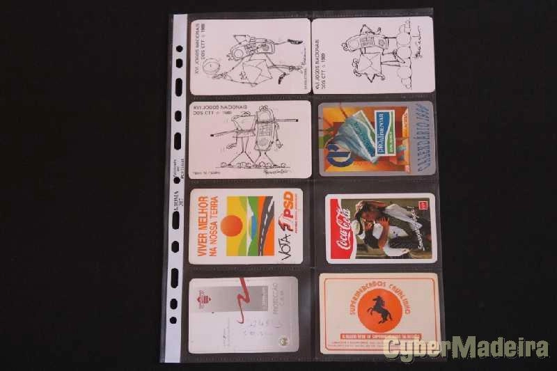 142 calendários de bolso com motivos puplicitários  dos anos 1986 a 2015