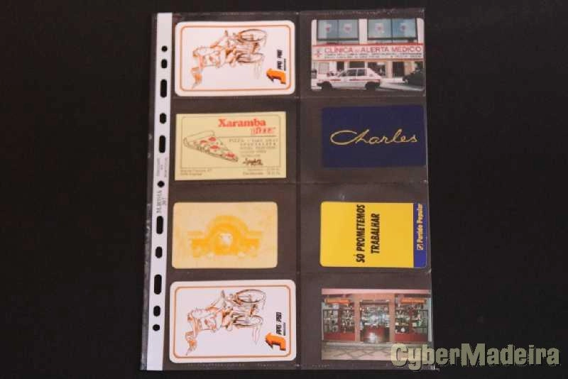 142 calendários de bolso com motivos puplicitários  dos anos 1986 a 2015