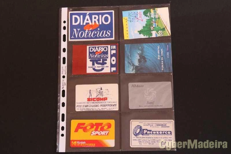 142 calendários de bolso com motivos puplicitários  dos anos 1986 a 2015