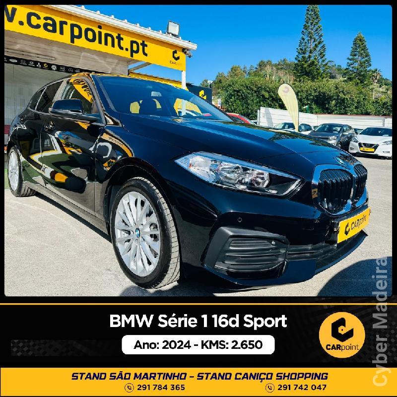 BMW Serie 1 116d Sport : 1.5cc 116cv Gasóleo 
