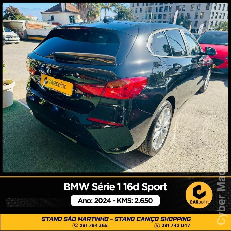 BMW Serie 1 116d Sport : 1.5cc 116cv Gasóleo 