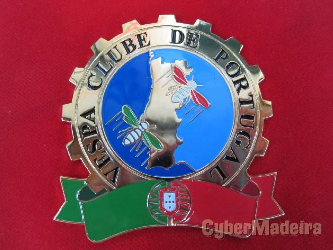 Emblema Placa Vespa Portugal