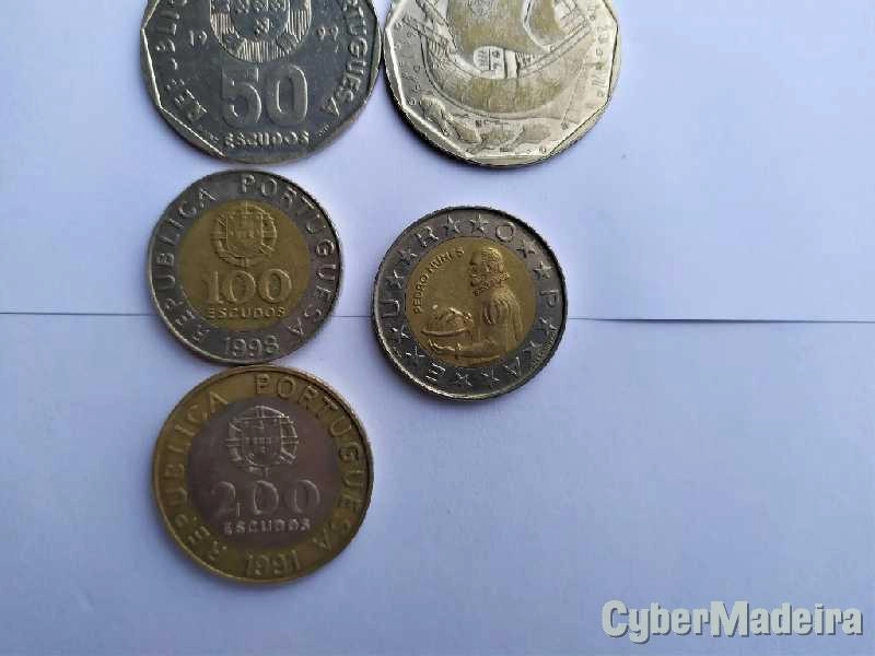 19 Moedas de Portugal em circulação desde 1942 a 2000
