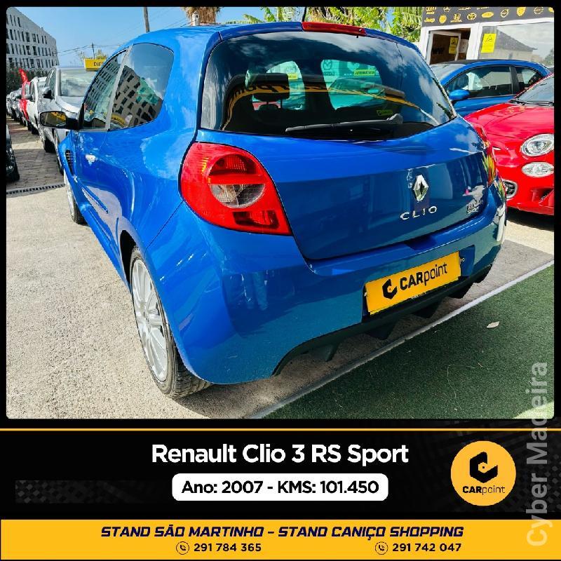 RENAULT CLIO 3 RS Sport : 2.0cc 197cv Gasolina 