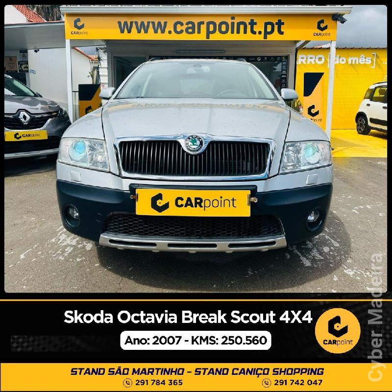 SKODA OCTAVIA Break Scout 4X4 : 2.0cc TDi 140cv Gasóleo 