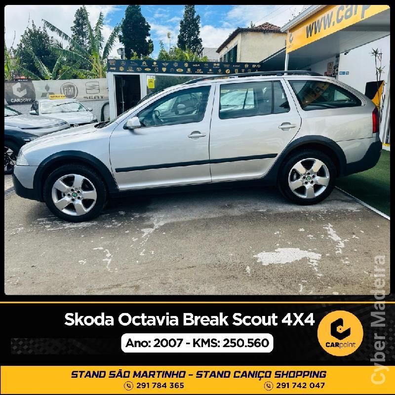 SKODA OCTAVIA Break Scout 4X4 : 2.0cc TDi 140cv Gasóleo 