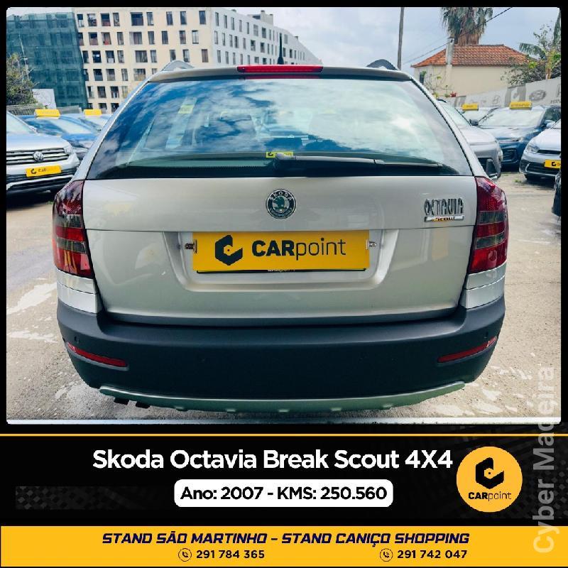 SKODA OCTAVIA Break Scout 4X4 : 2.0cc TDi 140cv Gasóleo 