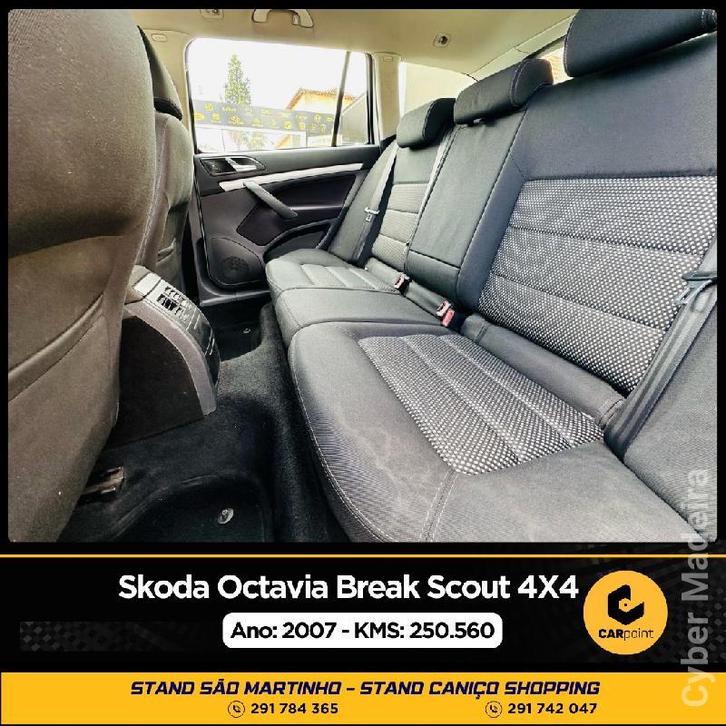SKODA OCTAVIA Break Scout 4X4 : 2.0cc TDi 140cv Gasóleo 