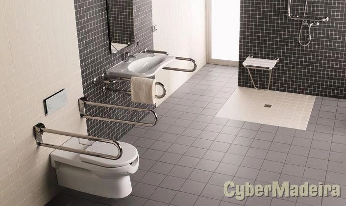 2 Barras De Suporte WC