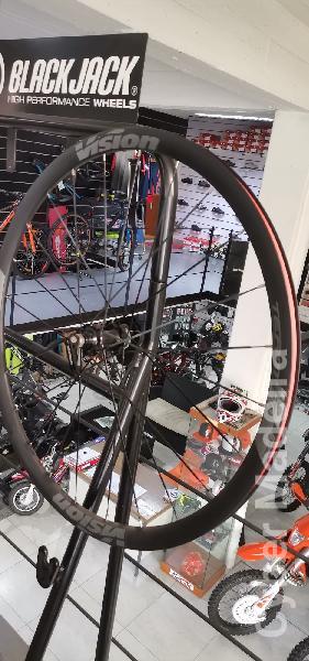 Rodas Trimax 35 DB+cassete 11/30+2 pneus Continental