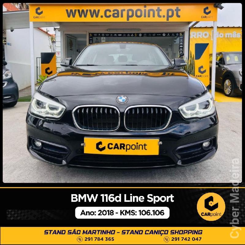 BMW Serie 1 116d Line Sport : 1.5cc 116cv Gasóleo 