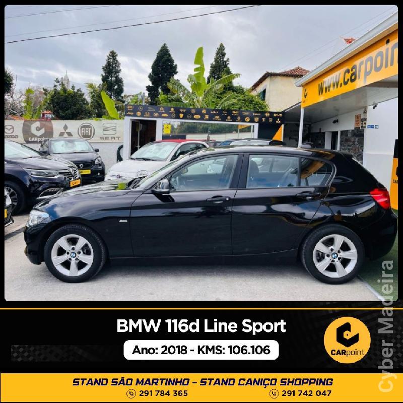 BMW Serie 1 116d Line Sport : 1.5cc 116cv Gasóleo 