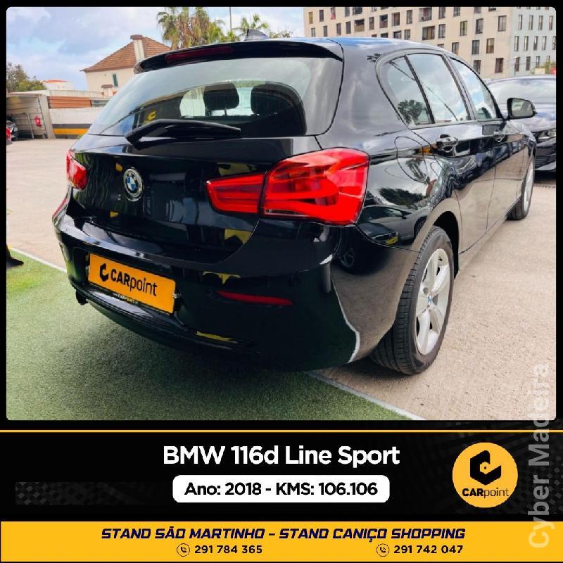 BMW Serie 1 116d Line Sport : 1.5cc 116cv Gasóleo 