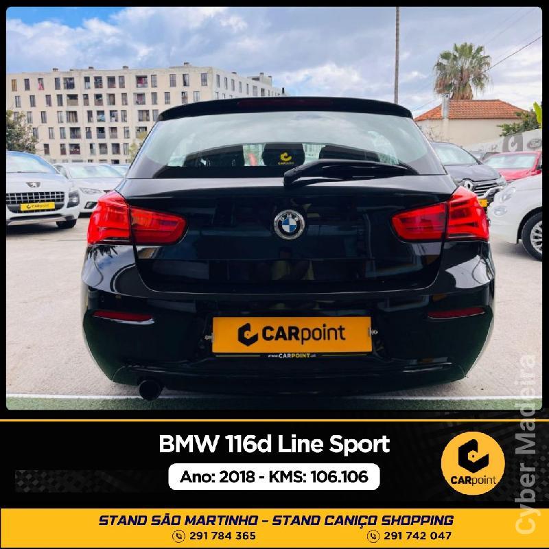 BMW Serie 1 116d Line Sport : 1.5cc 116cv Gasóleo 