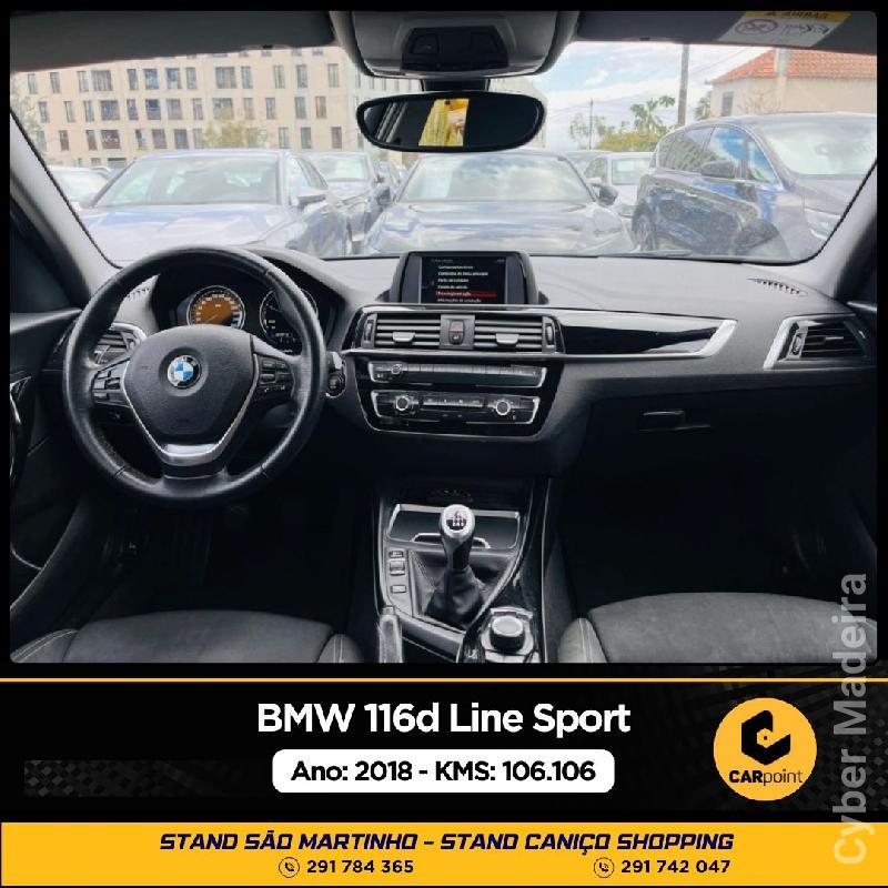 BMW Serie 1 116d Line Sport : 1.5cc 116cv Gasóleo 